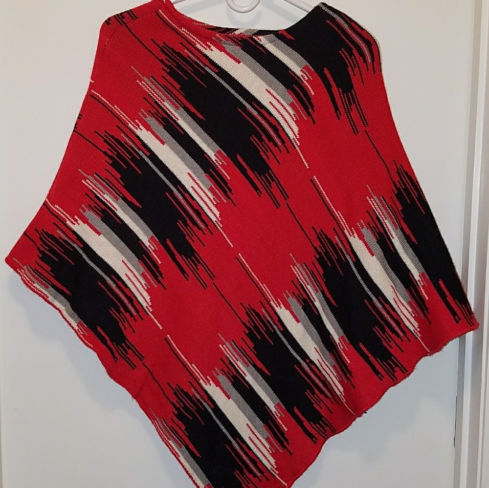 Sweater pancho
